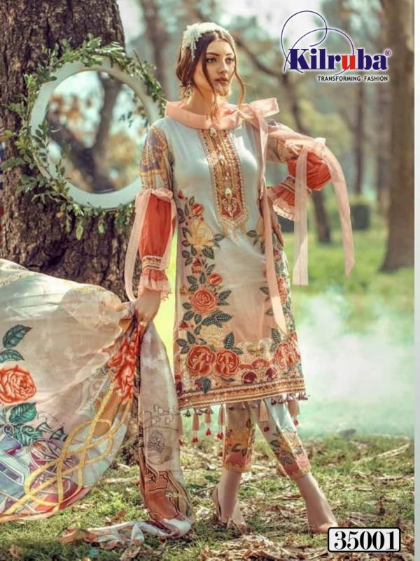 Kilruba Riwayat-Cotton-With-Embroidery-Pakistani-Style-Salwar